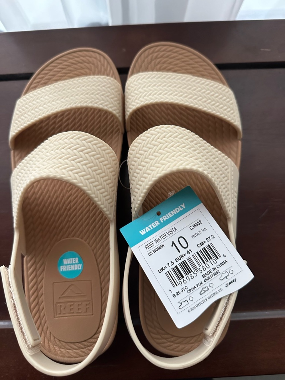 Reef Women's Water friendly Dual-Strap Slide Sandals